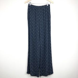 Cynthia Rowley High Waist Wide Leg Dot Pants